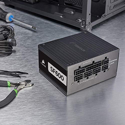 【新品未開封】Corsair SF600 600W PC電源ユニット SF Series™ SF600 — 600 Watt 80 PLUS® Gold Certified High